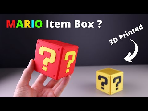3D Printed Mario Item Box