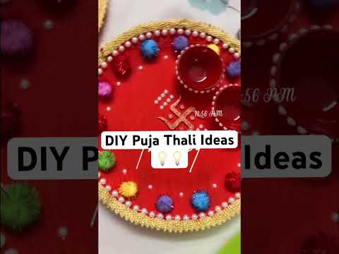 DIY Puja Thali Making by @varshachandel2908 diy projects
