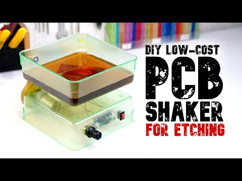 DIY PCB Shaker For Etching (Low Cost Rocker/ Agitator)