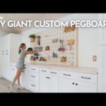 DIY Giant Custom Pegboard