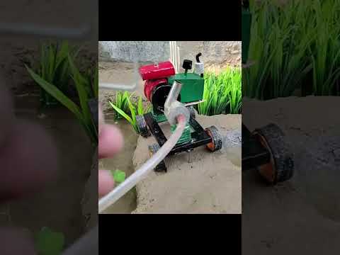 diy mini tractor water pump || science project  #short #shorts #youtubeshorts #shortvideo #ytshorts