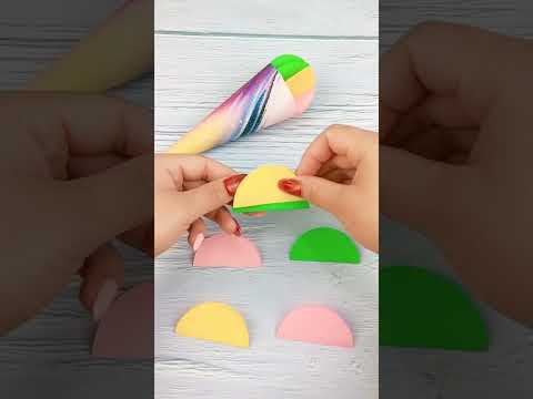 Easy paper craft ideas – Paper crafts – Paper DIY – School crafts – Paper tricks  #3ddiy #100diy