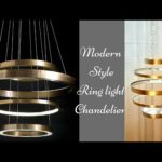 Diy Ring Chandelier |Inexpensive Modern Home Decor Request from an Instagram follower
