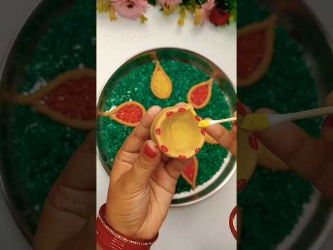 Aarti thali decoration #shorts #diy #priyazkorner