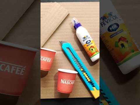 Best out of waste || waste material craft ideas || #diy  #shorts  #papercrafts  #youtubeshorts