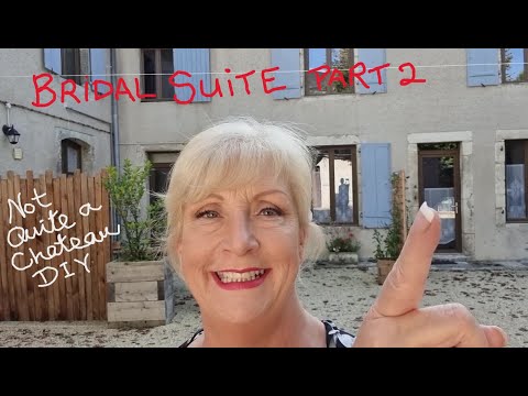 Not Quite a Chateau DIY 206 – Bridal Suite DIY Part 2 – A Bathroom shell and A Lustre/ Chandelier