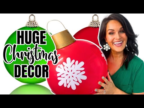 EASY Giant DIY Christmas Decor!