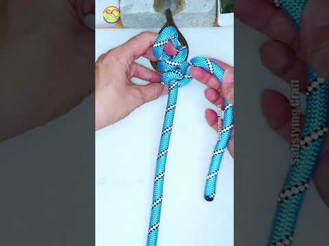 How to tie Knots rope diy idea for you #diy #viral #shorts ep534