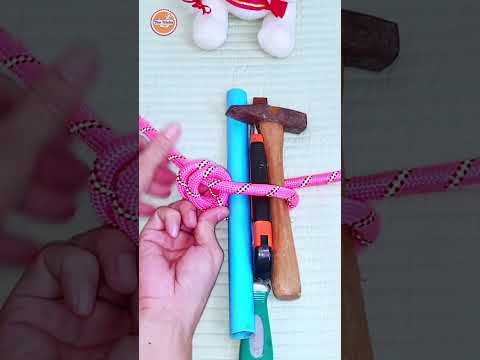 How to tie knots rope diy at home #diy #viral #shorts ep516