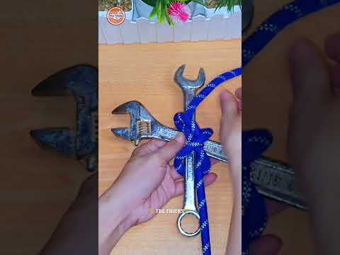 How to tie knots rope diy at home #diy #viral #shorts ep509