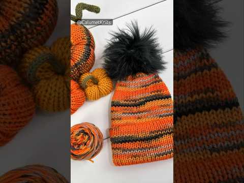 Halloween hat #knittingmachine #diy #short