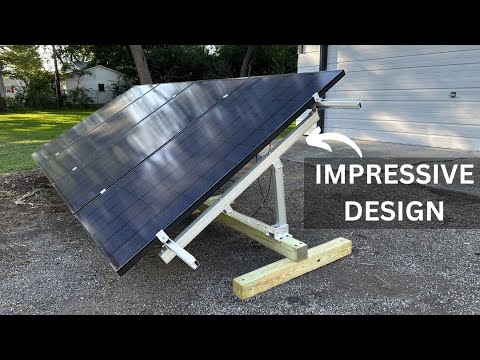 Best DIY Solar Ground Mount | Complete Assembly