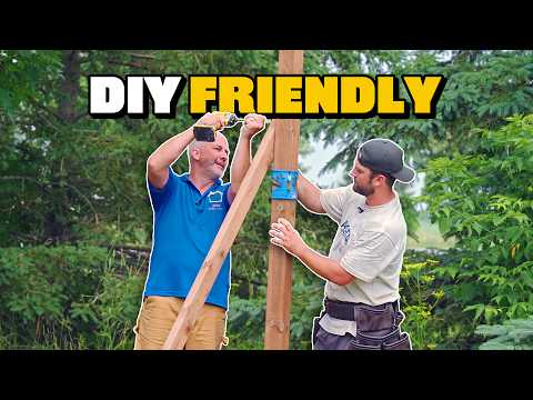 Building a Backyard Privacy Fence With My Son