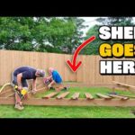 DIY How To Build a Floating Shed Foundation