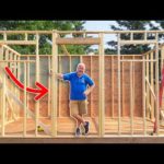 How to Frame a Shed (One Section at a Time)