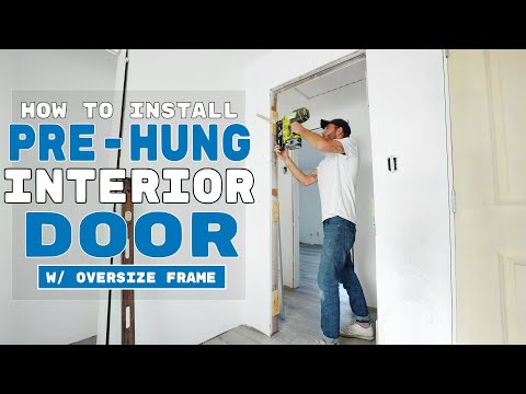 How to Install a Pre-Hung Interior Door for the First Time, Like a Pro!