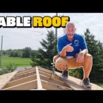 DIY Backyard Shed | Framing a Gable Roof