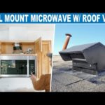 How To Vent a Microwave / Fan Though the Roof!!!!! Completely DIY