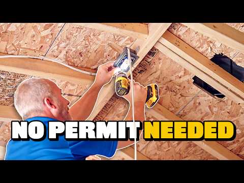 How to Run Permanent Temporary Power to a Shed