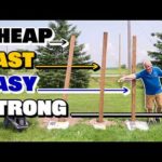 3 Ways to Set a Fence Post (+1 Bonus Method)