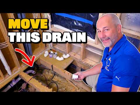 Tub Demolition (Move Drain & Rebuild Floor)