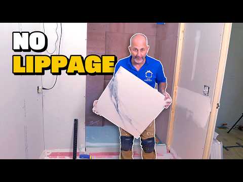 You CAN Install Large Format Bathroom Tile | DIY for Beginners