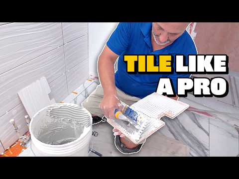 How to Install Bathroom Wall Tile | DIY For Beginners