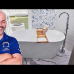 How to Install a Bathtub WITHOUT Ceiling Access