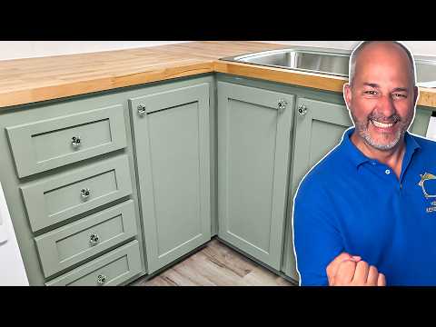 $600 DIY Cabinet Paint Job (Contractor Quoted $4000)
