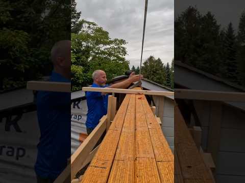 POV: Installing an 800lb Beam with my Son