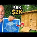 How I Built an $8K Shed For $2K (You Can Too)