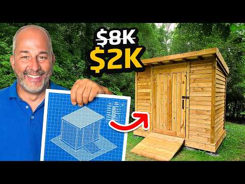 How I Built an $8K Shed For $2K (You Can Too)