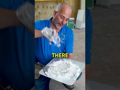 Mixing Drywall Mud Is Just Like Making Pasta…
