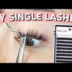 DIY Lash Extensions | SINGLE LASHES!!