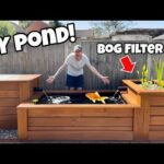 DIY Backyard Garden Pond (step-by-step)