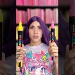 DIY: un ARCOÍRIS MEZCLANDO Todos mis PLUMONES!!🌈