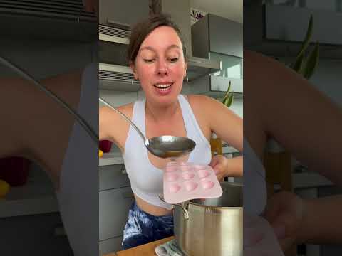 Blaue Gummibärchen selber machen #diy #rezept