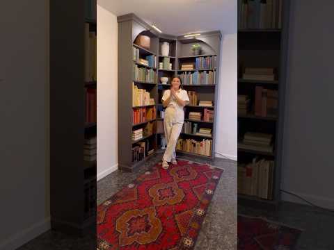 I built my DREAM DIY Home library!! 🤯 #diy #easydiy #diyprojects #library #books #ikeahacks