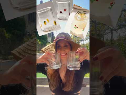 🤯 JE TRANSFORME DE VIEUX VERRES avec une TECHNIQUE GENIALE !! – DIY DECO pour l’ÉTÉ – home decor