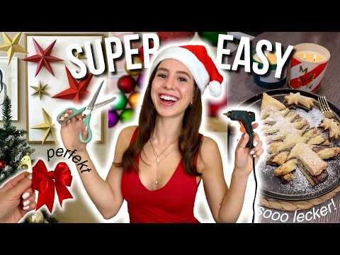 DIY WEIHNACHTS DIY’s + DEKO 🎁 WEIHNACHTS DEKO SELBER BASTELN