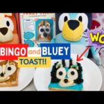 🍞🧡 BINGO and BLUEY TOAST 💙🍞 | Bluey DIY | Disney Jr | ABC Kids