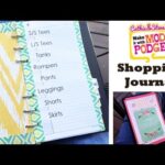 DIY Shopping Planner/Organizer Journal