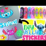 Lilo and Stitch DIY Jelly Stickers Activity Kit! Crafts for Kids