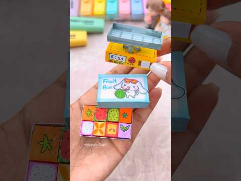 DIY miniature craft #shorts #youtubeshorts #miniatureart #miniaturecrafts #miniature