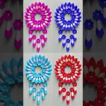 DIY Wall hanging #shorts #wallhanging #papercraft