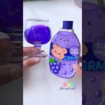 DIY Grape Drink🧃🍇#shorts #tonniartandcraft #art #love #craft #diy #youtubeshorts