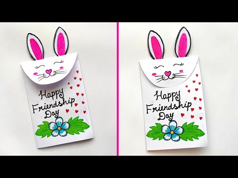 Friendship day card | Easy and beautiful card for Friendship day | DIY Friendship Day Card