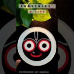 Diy jagannath wall hanging |wall decoration idea using paper plate, Woolen & Jute rope #shorts