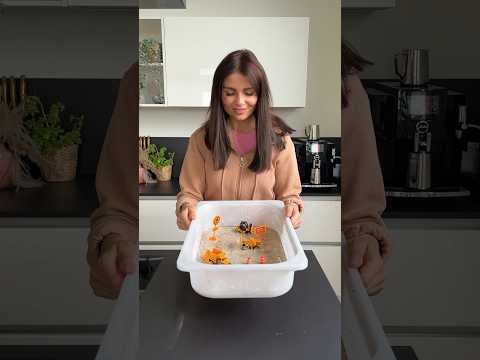 Zaubersand (Newton Flüssigkeit) ganz einfach selber machen!Probiert es aus! #diy #zaubersand #newton