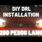 DIY DAYTIME RUNNING LIGHTS INSTALLATION || SUZUKI S-PRESSO